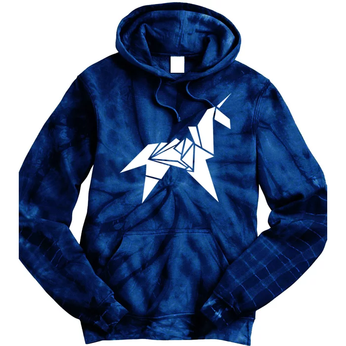 Unicorn Origami Tie Dye Hoodie