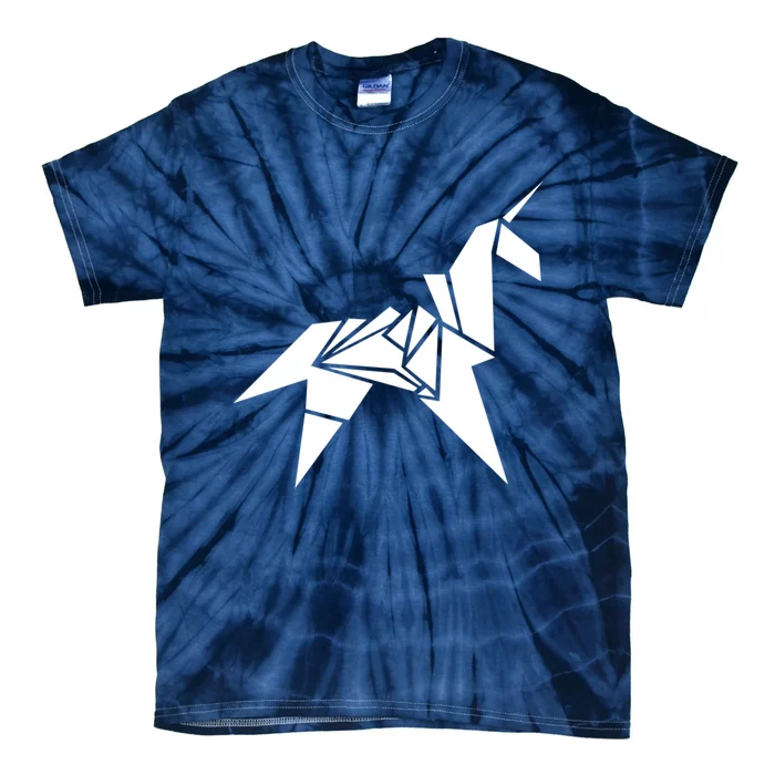 Unicorn Origami Tie-Dye T-Shirt