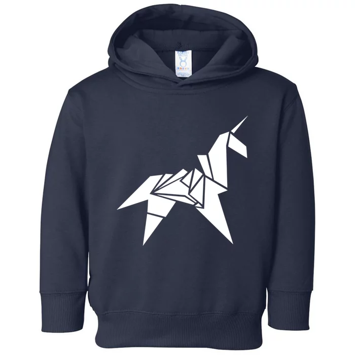 Unicorn Origami Toddler Hoodie