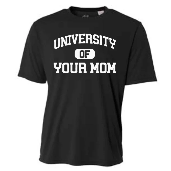 U.N.I.V.E.R.S.I.T.Y Of Your Mom Cooling Performance Crew T-Shirt