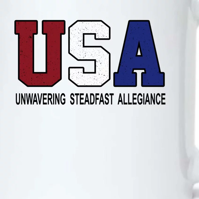 Usa Patriotic 4th Of July American Trump Conservative Funny Gift Black Color Changing Mug