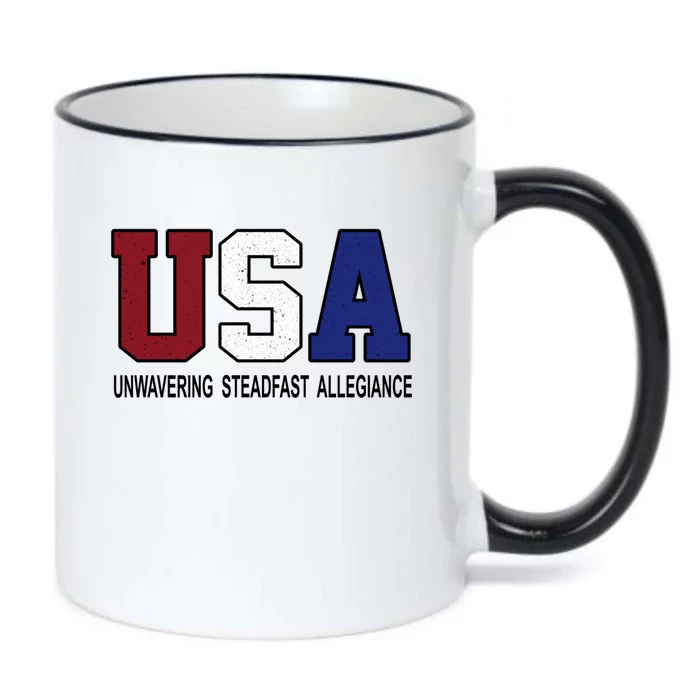 Usa Patriotic 4th Of July American Trump Conservative Funny Gift Black Color Changing Mug