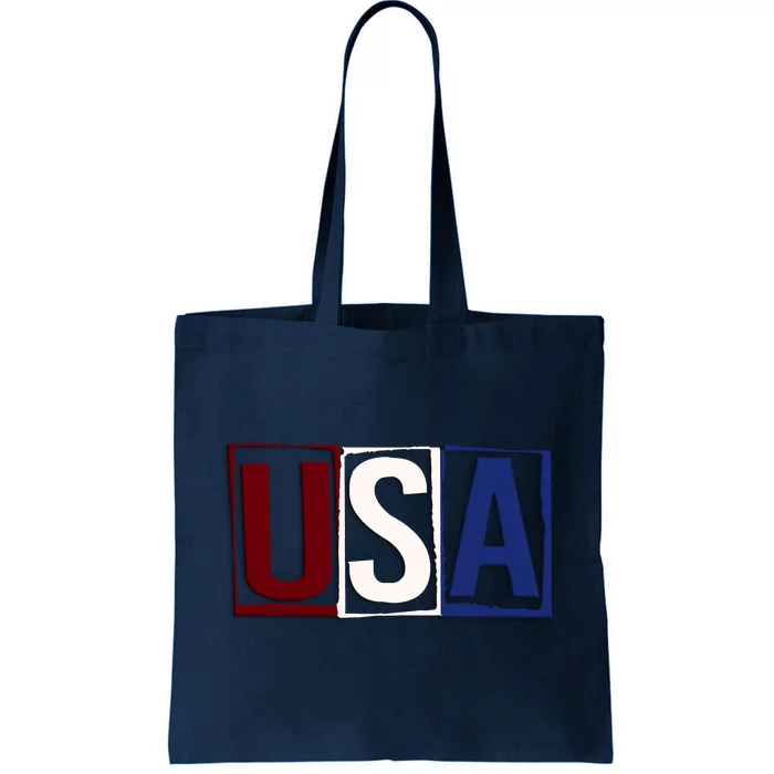 USA Patriotic 4th Of July Tote Bag