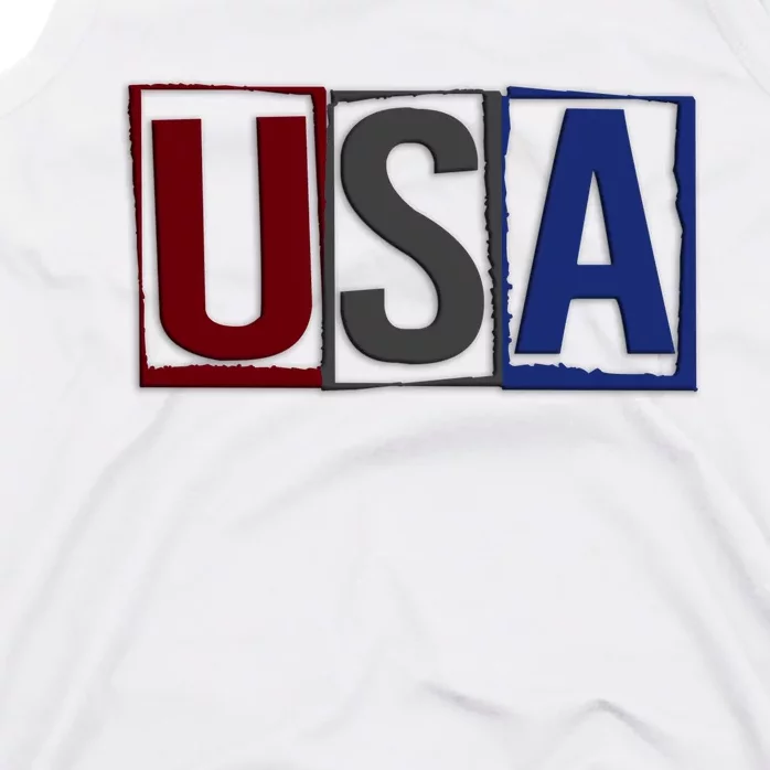 USA Patriotic 4th Of July Tank Top