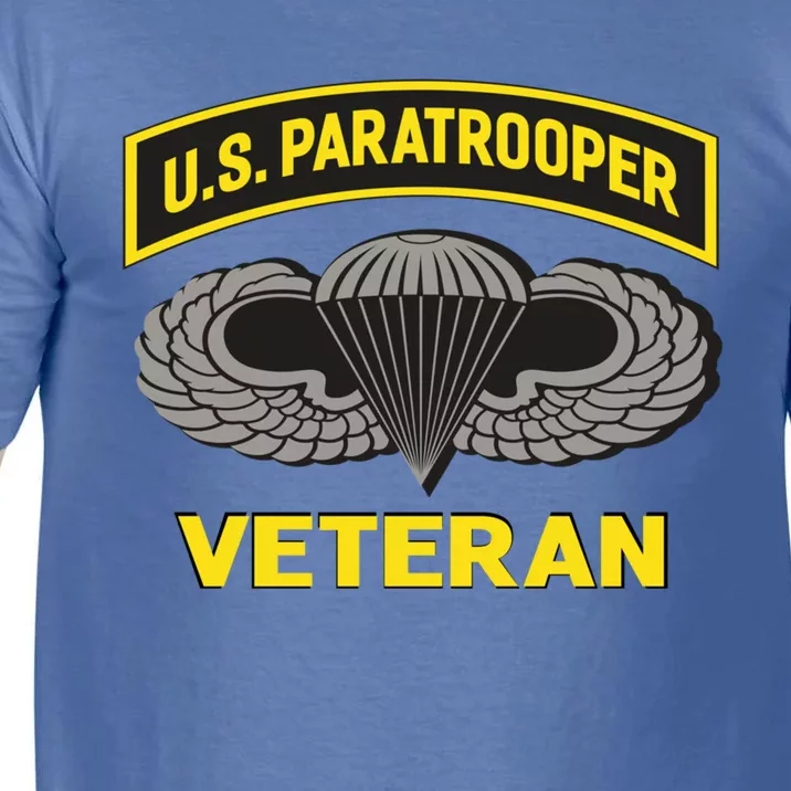 Us Paratrooper Airborne Division Army Veteran Gift Comfort Colors T-Shirt