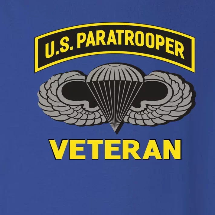 Us Paratrooper Airborne Division Army Veteran Gift Toddler Long Sleeve Shirt