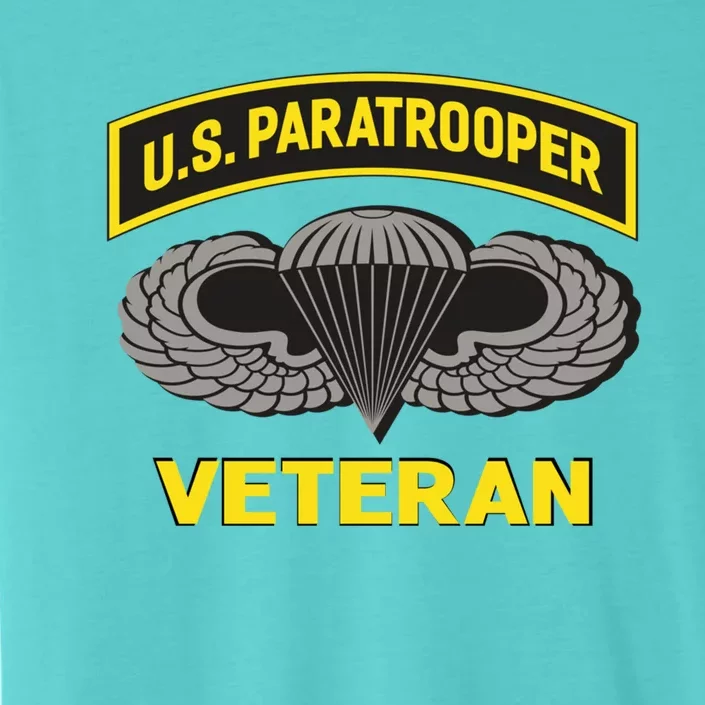 Us Paratrooper Airborne Division Army Veteran Gift ChromaSoft Performance T-Shirt