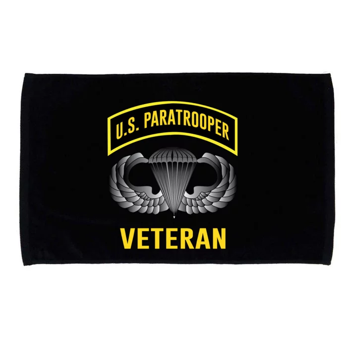 Us Paratrooper Airborne Division Army Veteran Cool Gift Microfiber Hand Towel