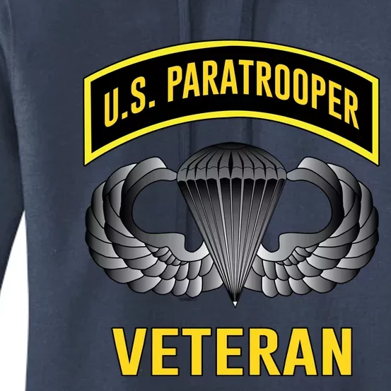 Us Paratrooper Airborne Division Army Veteran Cool Gift Women's Pullover Hoodie