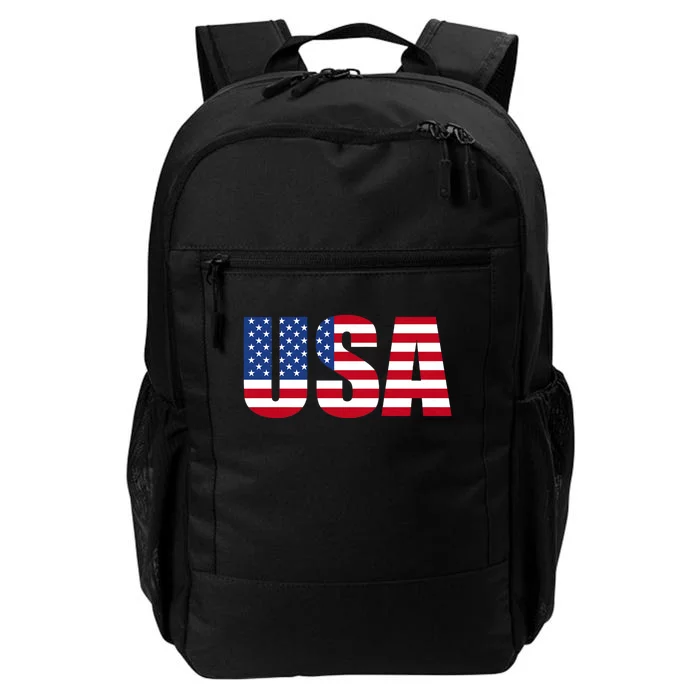 Usa Patriotic American Flag Daily Commute Backpack