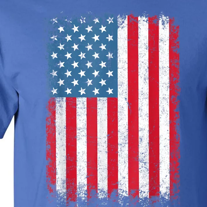 USA Patriotic American Flag For Men Women Kids Boys Girls US Tall T-Shirt