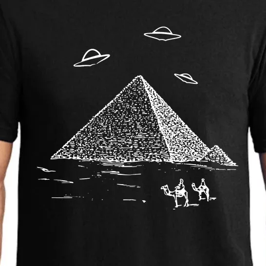 Ufo Pyramid Alien Cool Pajama Set