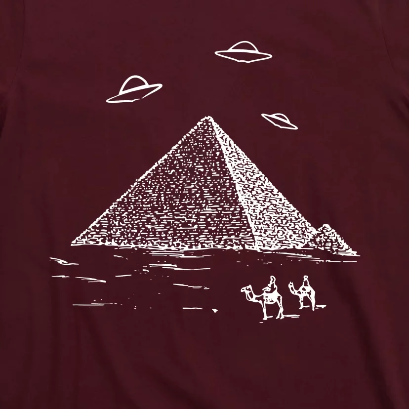 Ufo Pyramid Alien Cool T-Shirt