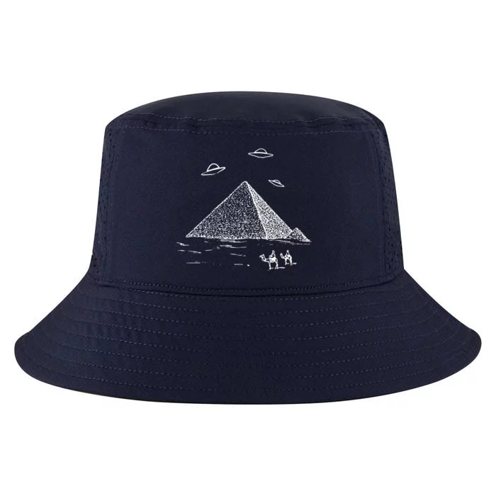 Ufo Pyramid Alien Cool Cool Comfort Performance Bucket Hat