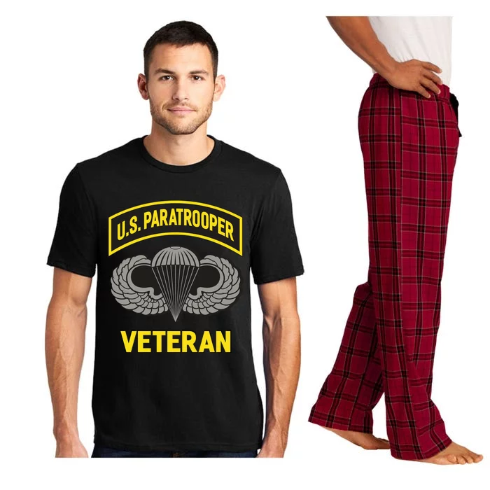 Us Paratrooper Airborne Division Army Veteran Cool Gift Pajama Set