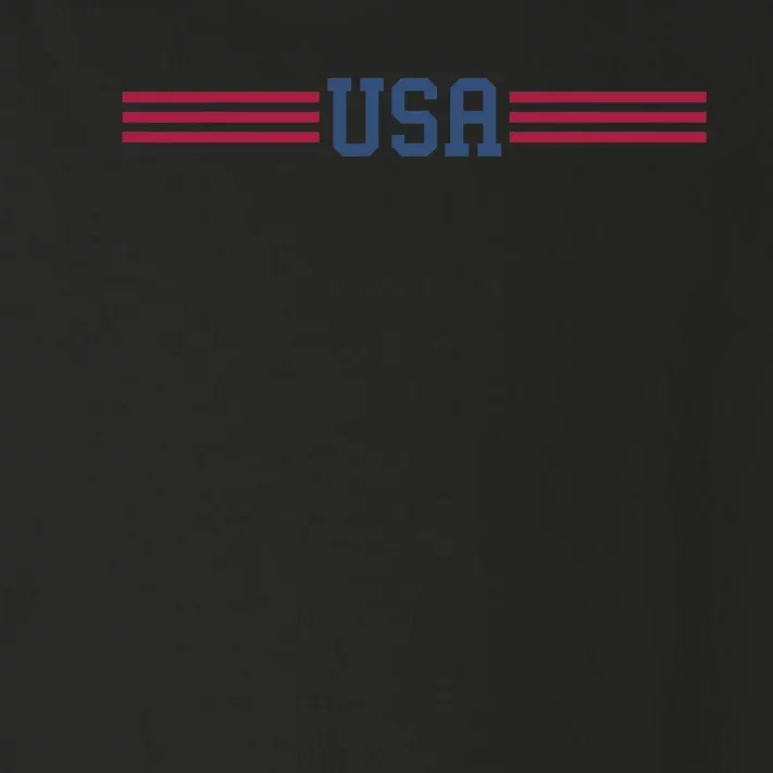 USA Patriotic American White Toddler Long Sleeve Shirt