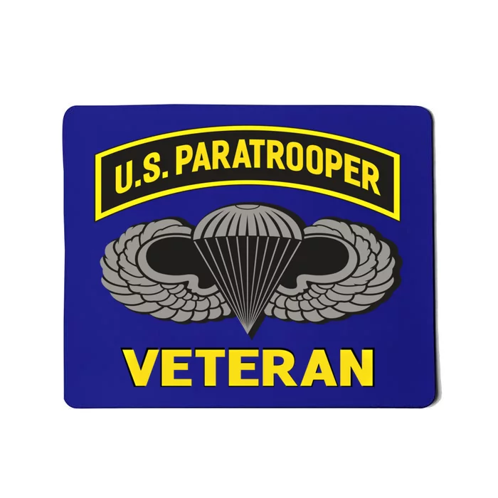 Us Paratrooper Airborne Division Army Veteran Gift Mousepad