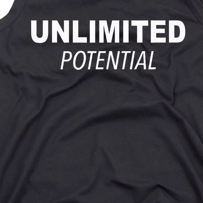 Unlimited Potential Be The Best You Can Inspired Motivation Tank Top