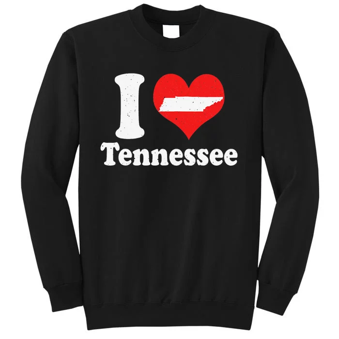 US Proud Citizen America Love State I Heart Tennessee Tall Sweatshirt