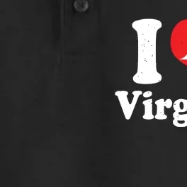 Us Proud Citizen America Love State I Heart Virginia Dry Zone Grid Performance Polo