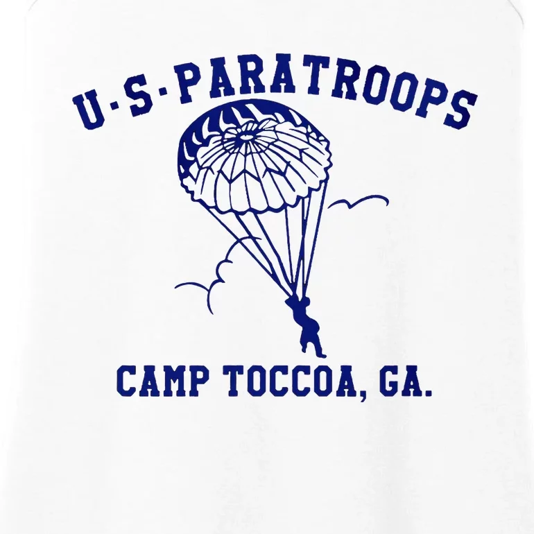 Us Paratrooper Camp Toccoa Ww2 Ladies Essential Tank