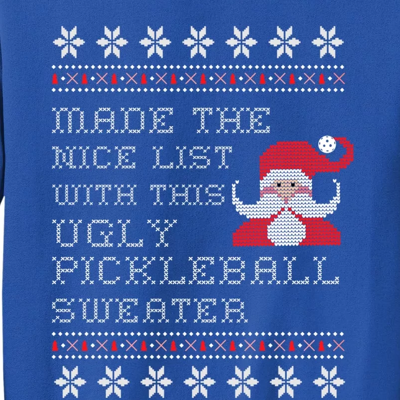 Ugly Pickleball Christmas Sweater Gift Sweatshirt