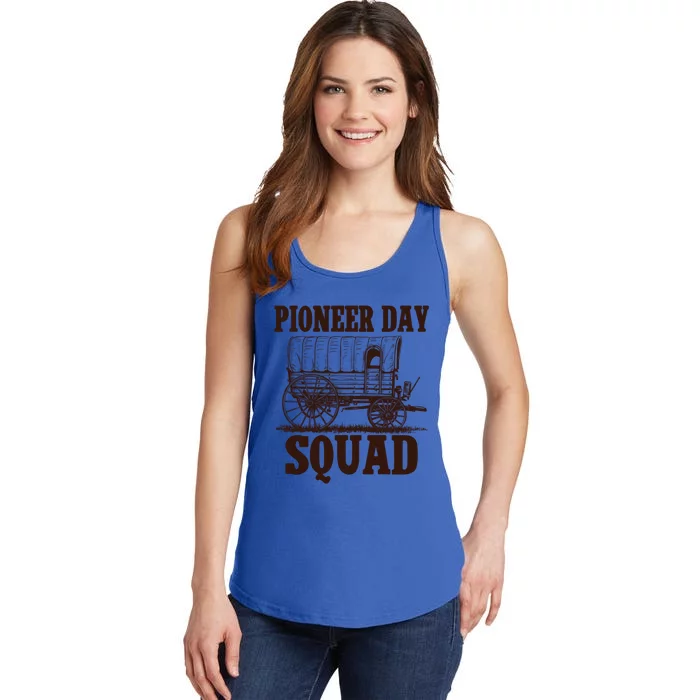 Utah Pioneer Day Squad Cool Gift Ladies Essential Tank