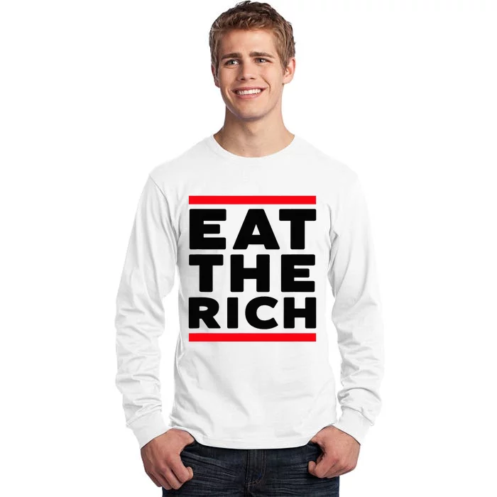 Uaw President Eat The Rich Tall Long Sleeve T-Shirt