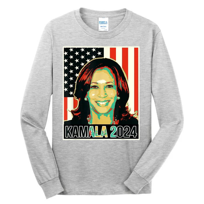 Us President Election Kamala 2024 Tall Long Sleeve T-Shirt