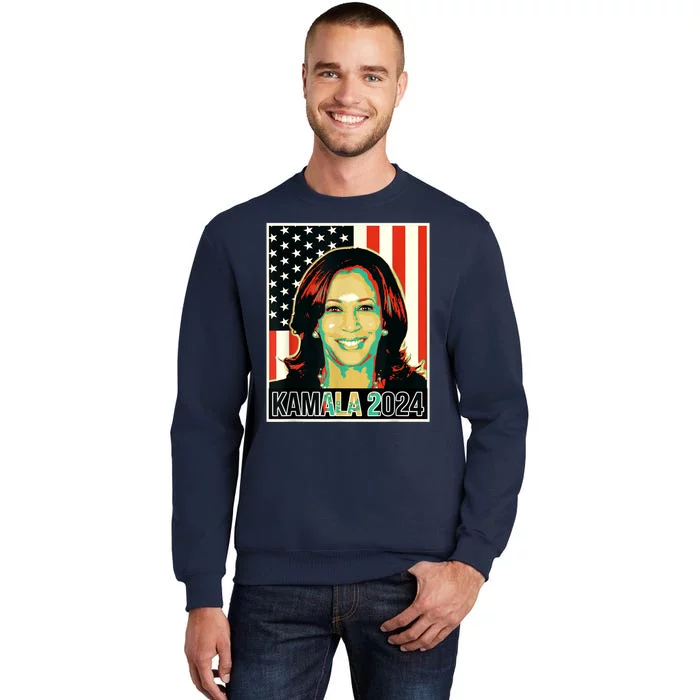 Us President Election Kamala 2024 Tall Sweatshirt