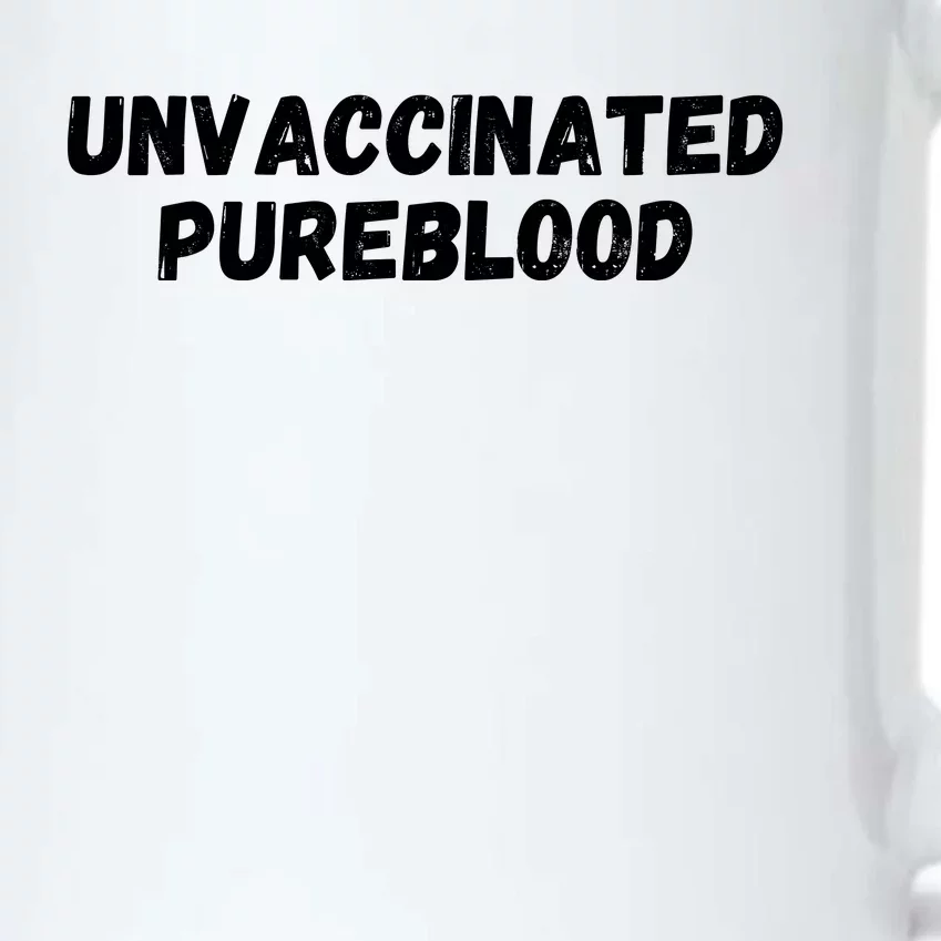 Unvaccinated Pureblood, Funny Unmask, Funny AntiVaccinated Black Color Changing Mug