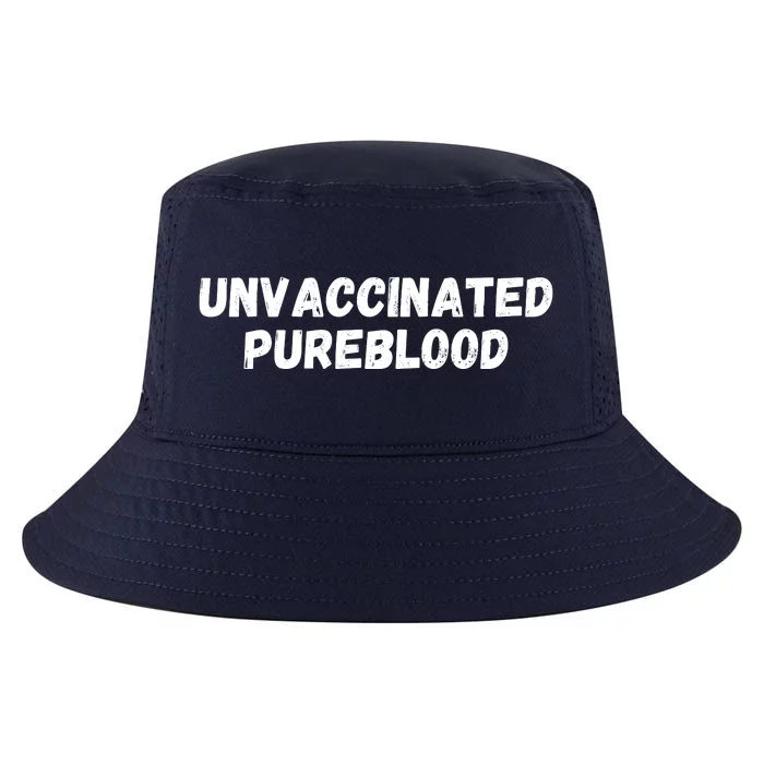 Unvaccinated Pureblood, Funny Unmask, Funny AntiVaccinated Cool Comfort Performance Bucket Hat