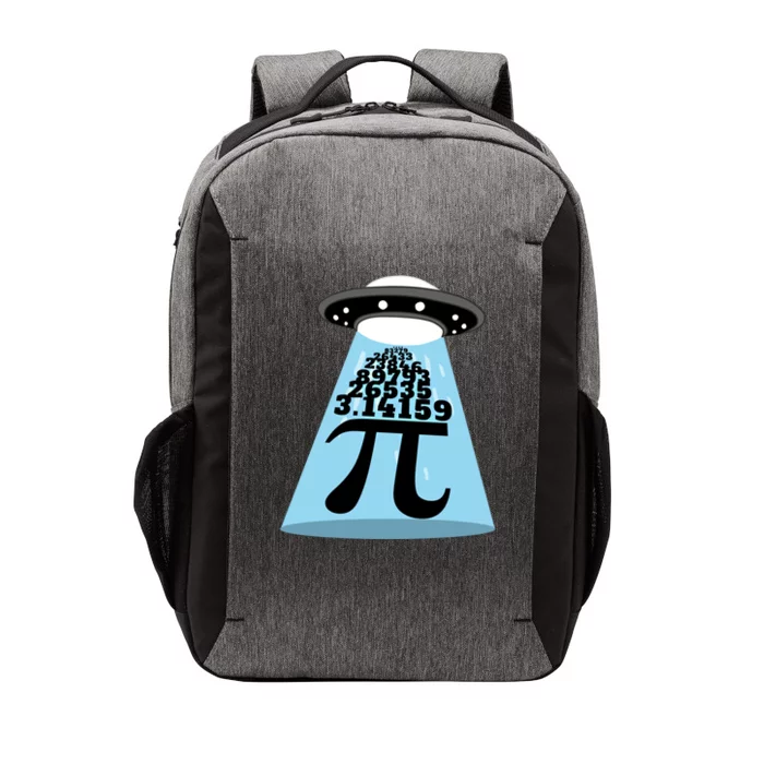 Ufo Pi Funny Pi Alien Abduction Ufo Pi Gift Vector Backpack