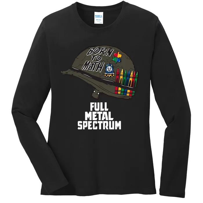 Unsubscribe Podcast Full Metal Spectrum Ladies Long Sleeve Shirt