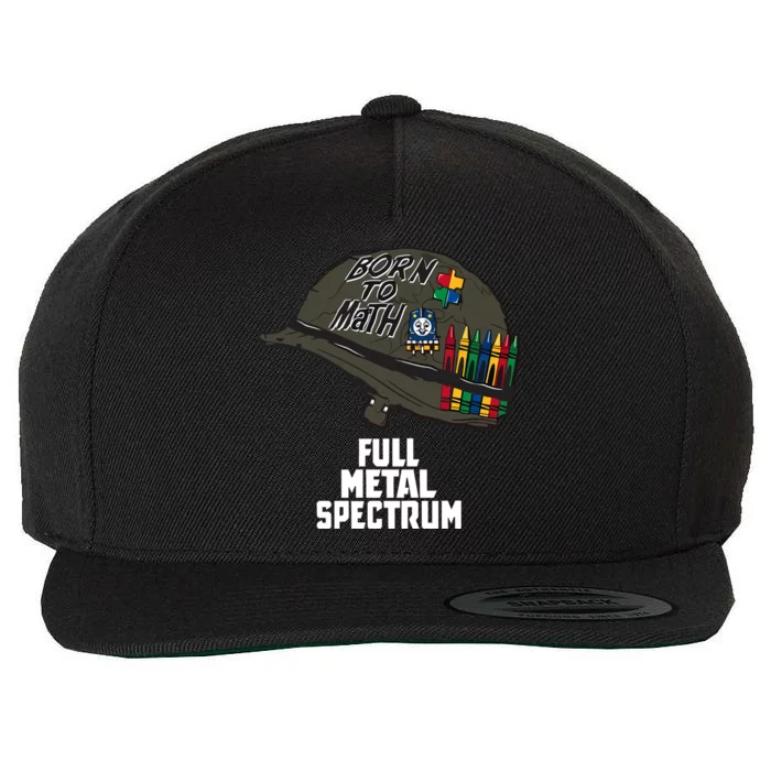 Unsubscribe Podcast Full Metal Spectrum Wool Snapback Cap