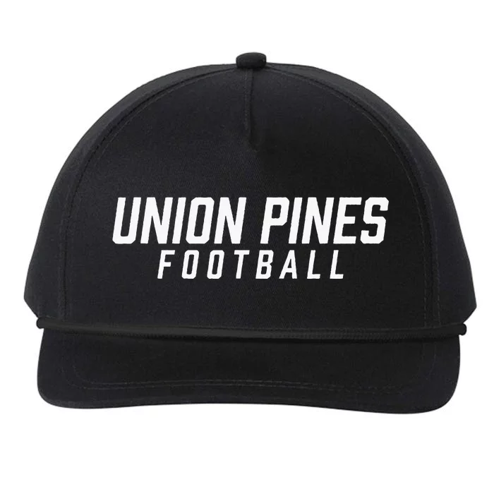 Union Pines High School Football Team Snapback Five-Panel Rope Hat