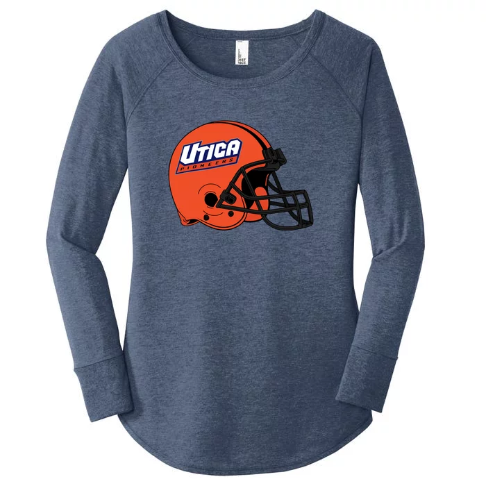 Utica Pioneers Helmet Women's Perfect Tri Tunic Long Sleeve Shirt