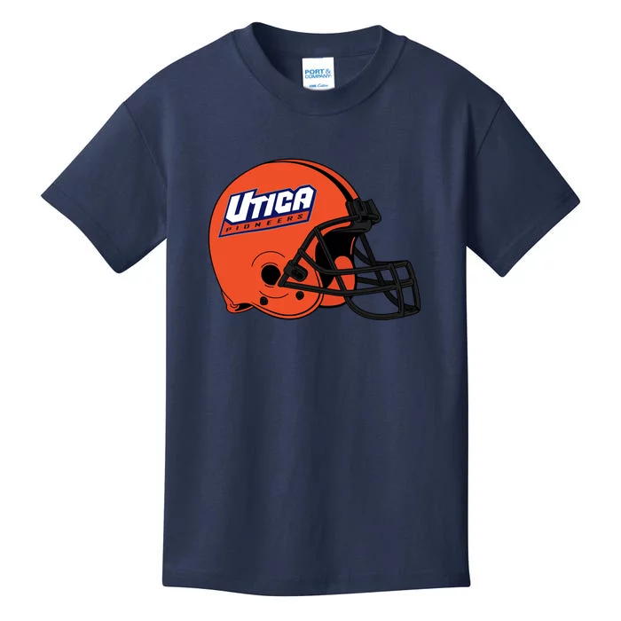 Utica Pioneers Helmet Kids T-Shirt