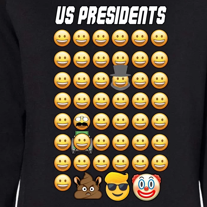 US Presidents History Womens California Wash Sweatshirt