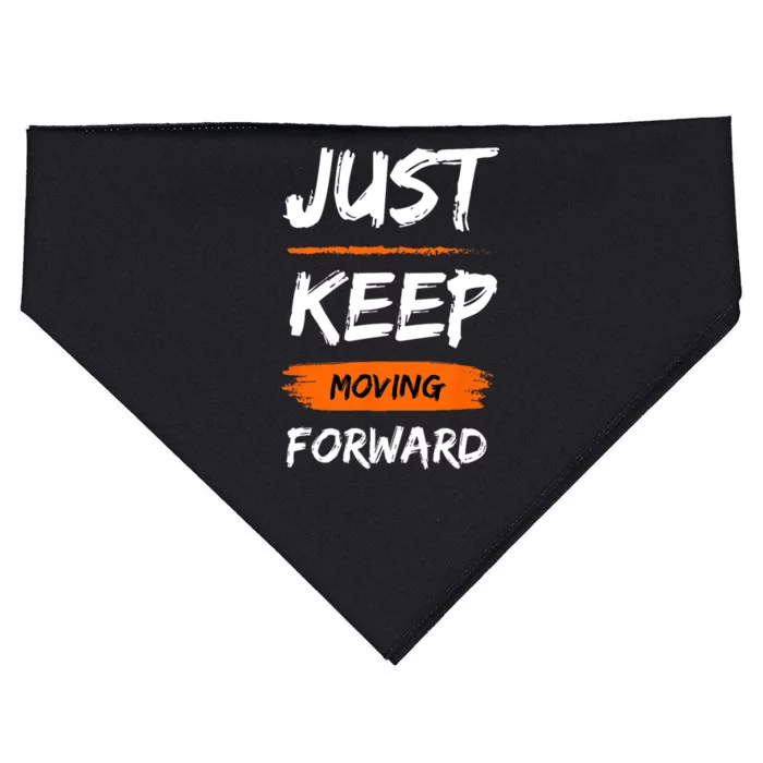 Unwavering Progress Individual Development USA-Made Doggie Bandana