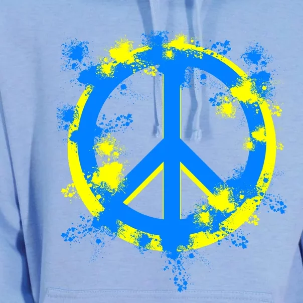 Ukraine Peace In Ukraine I Stand With Ukraine Flag Support Gift Unisex Surf Hoodie