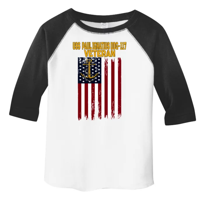 Uss Paul Ignatius Ddg117 Destroyer Veterans Day Fathers Day Cool Gift Toddler Fine Jersey T-Shirt