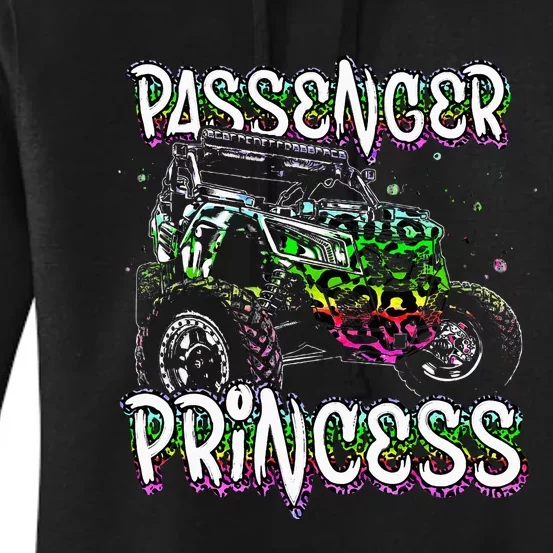 Utv Passengerprincess Lovers Utv Sxs Riding Dirty Offroad Women's Pullover Hoodie