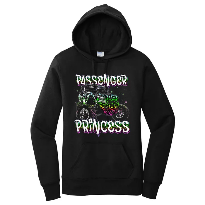 Utv Passengerprincess Lovers Utv Sxs Riding Dirty Offroad Women's Pullover Hoodie