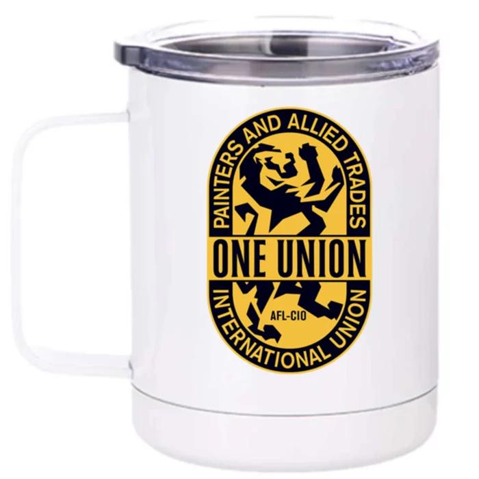 Union Painters One Union Front & Back 12oz Stainless Steel Tumbler Cup