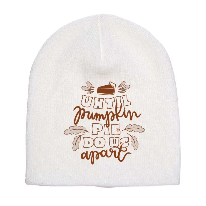 Until Pumpkin Pie Do Us Apart Short Acrylic Beanie