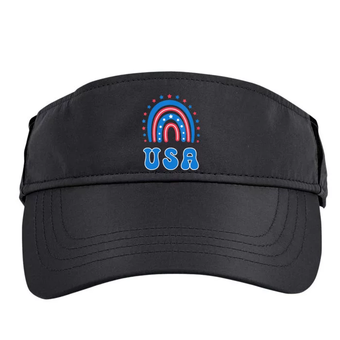 Usa Patriotic Proud To Be An American Adult Drive Performance Visor