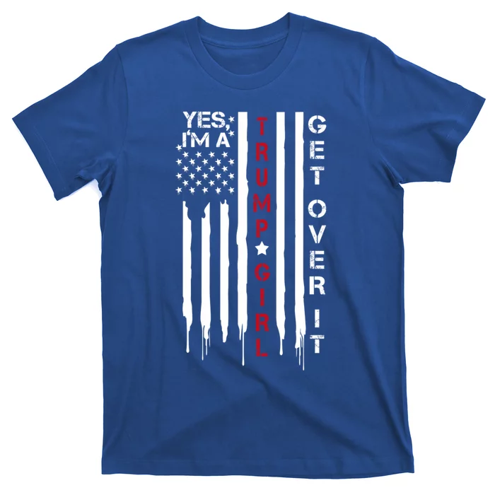 Usa Patriotic Proud Trump Vote America Flag Design Gift T-Shirt