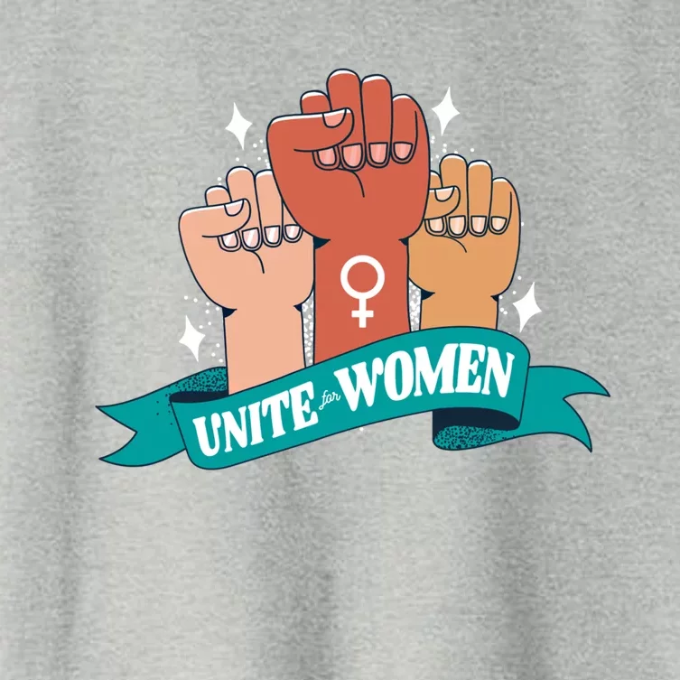 Unite Political Protest Empowert Activist Gift Women's Crop Top Tee