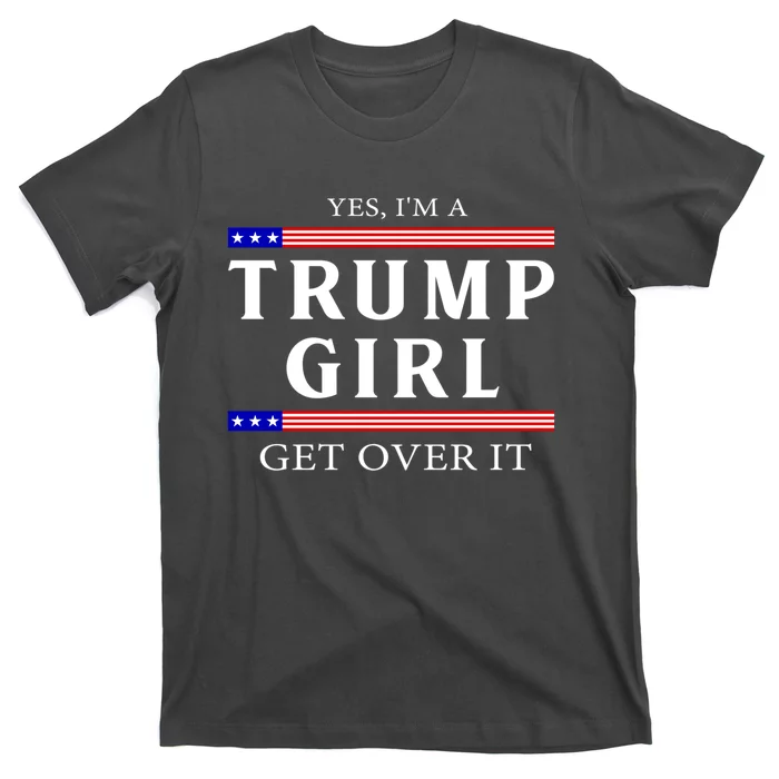 Usa Patriotic Proud Trump Girl Vote Gift T-Shirt